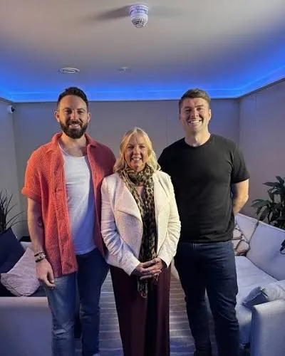 In the Secret Leaders studio