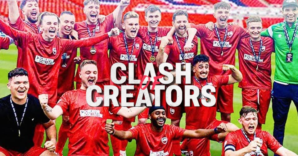 Clash of Creators football event raises huge amount for charity